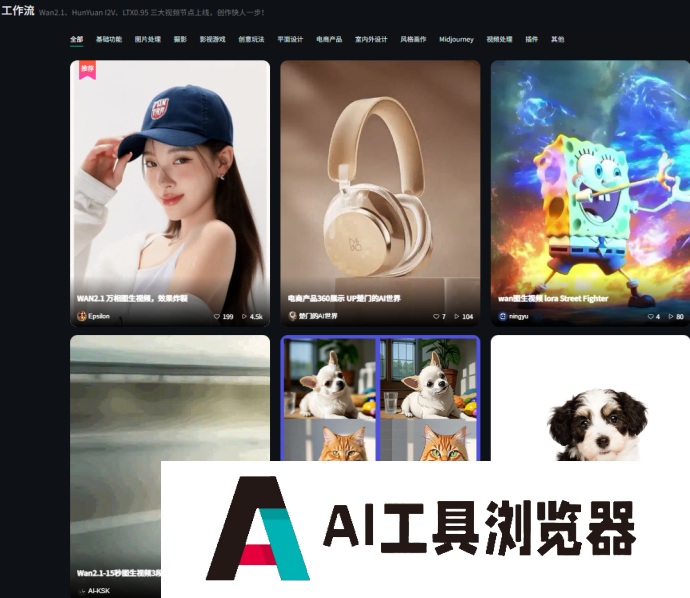 RunningHub：瞄准图形音视频领域，做AIGC应用共创平台，它有何特点？