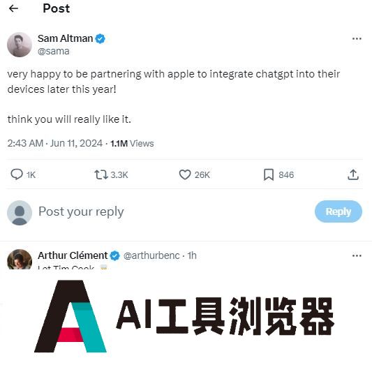 苹果发布人工智能进展 将把ChatGPT引入手机系统